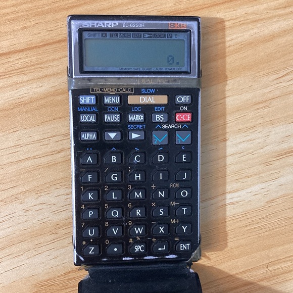 Vintage SHARP EL-6250H calculator - Picture 2 of 6